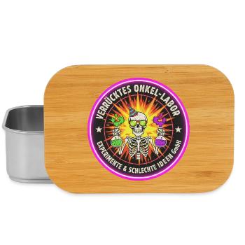 Verrücktes Onkel-Labor - Experimente & Ideen - Lunch Box - Silber - Vorne