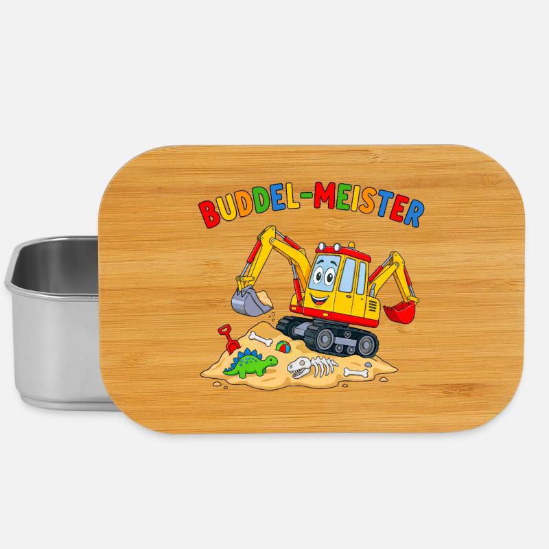 Digging Master Dino Adventure - Lunch Box - silver