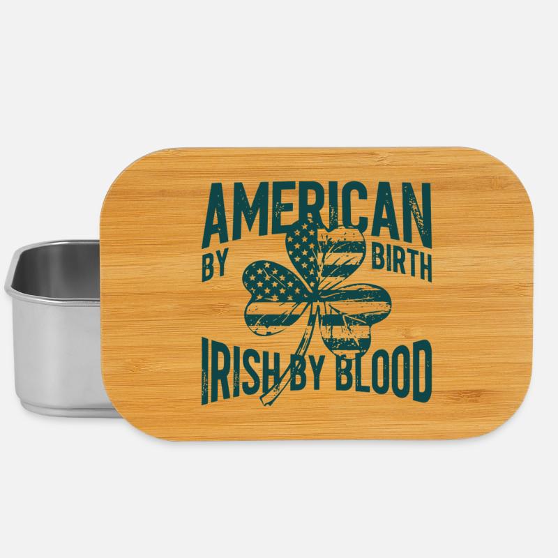 Américain de naissance, Irlandais de sang - Boîte à goûter - argent