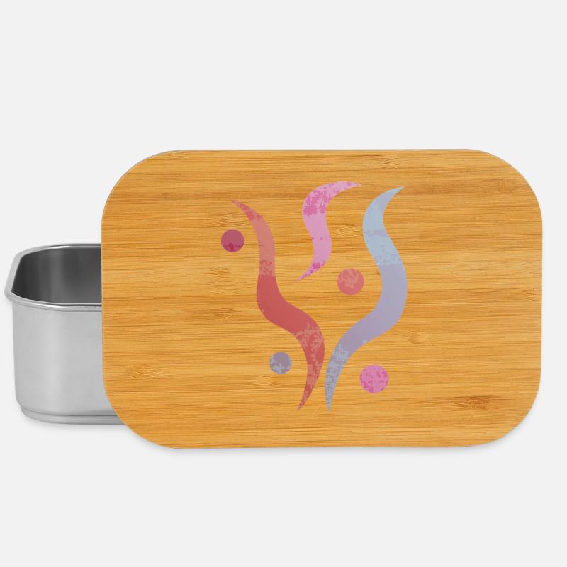 Yoga design_30 - Lunch Box - silver