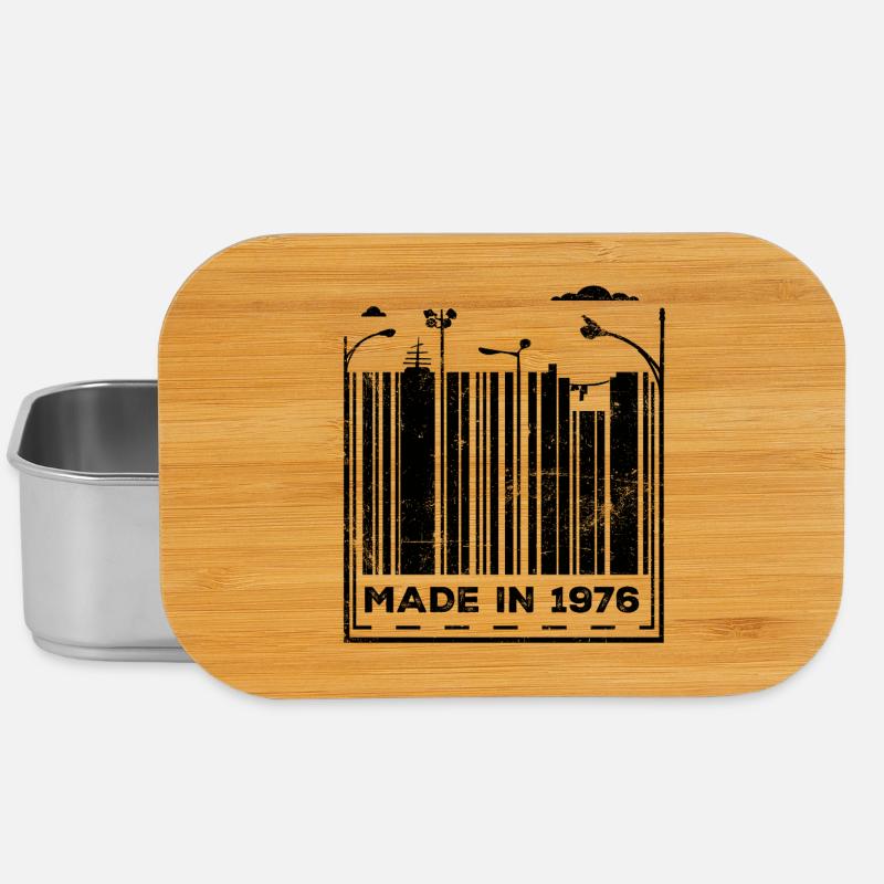 1976 50. Geburtstag - Lunch Box - Silber