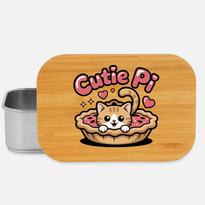 Cutie Pi Cat - Boîte à goûter - argent