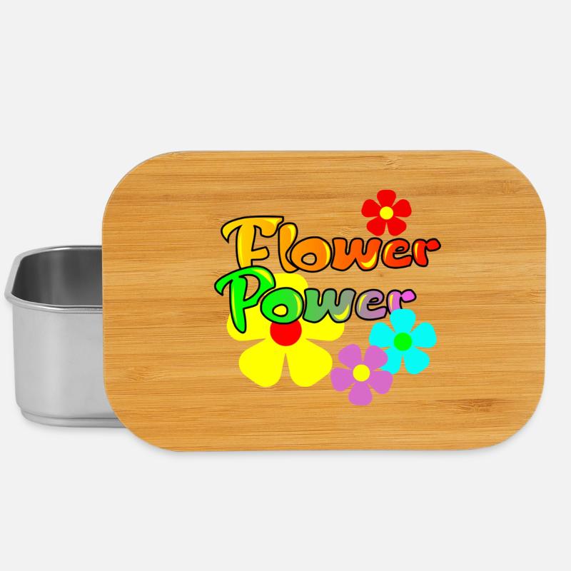 Le pouvoir des fleurs - Boîte à goûter - argent