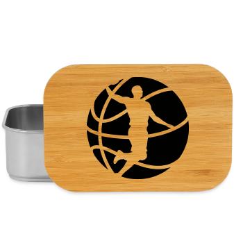 basket-ball - Boîte à goûter - argent - Devant