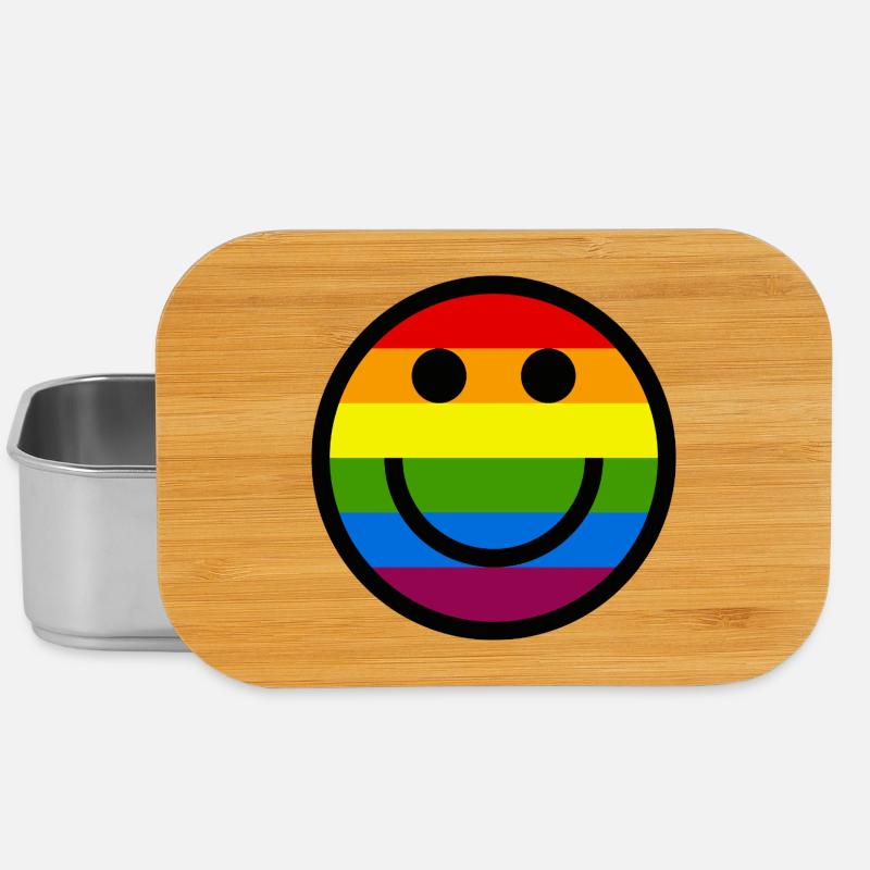 Pride Smile - Lunch Box - silver