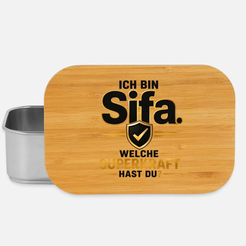 Ich bin Sifa – Welche Superkraft hast du? - Lunch Box - Silber