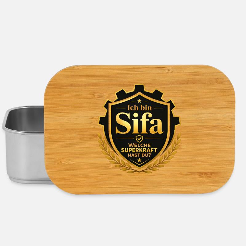 Ich bin Sifa – Welche Superkraft hast du? - Lunch Box - Silber