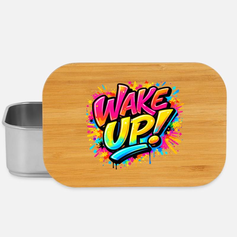 Wake_Up - Boîte à goûter - argent