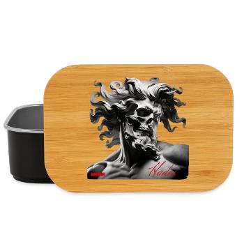 Hades Skull Myth Portrait - Lunch Box - black - Front