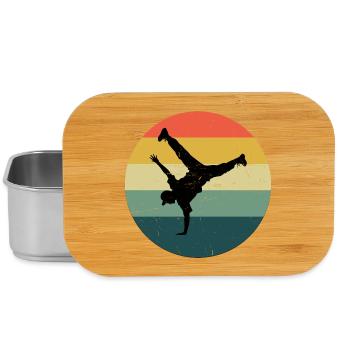 Die Hip-Hop-Tänzer und Breakdance passen zusammen - Lunch Box - Silber - Vorne