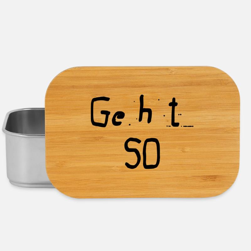 It goes like this - Lunch Box - silver