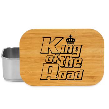 LKW Fahrer,LKW ,Trucker Fun King of the ..(25) - Lunch Box - Silber - Vorne