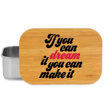 Motivation - Lunch Box - Silber - Vorne