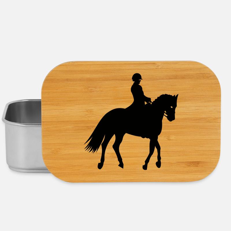 Ponyreiten - Lunch Box - Silber