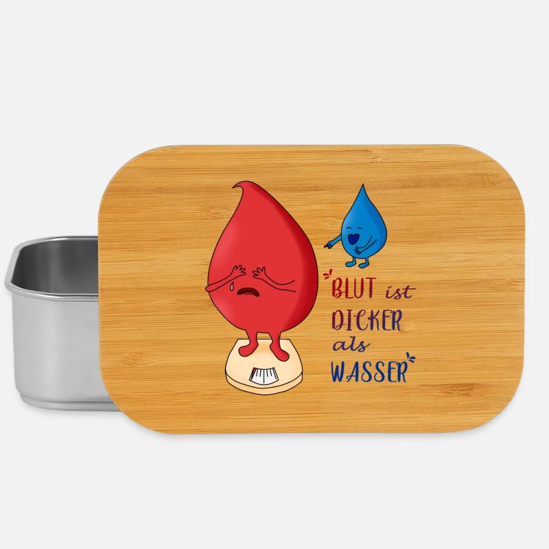 Blut ist dicker als Wasser - Lunch Box - Silber