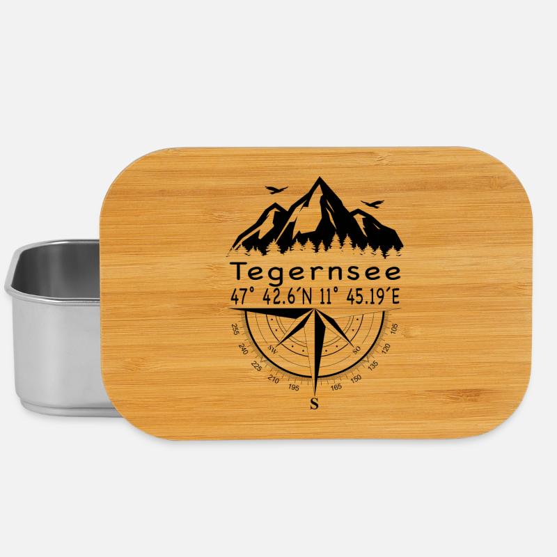 Tegernsee - Lunch Box - Silber