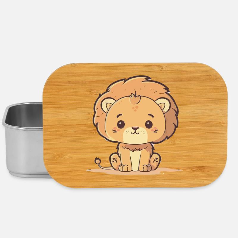 Lion cub - Lunch Box - silver
