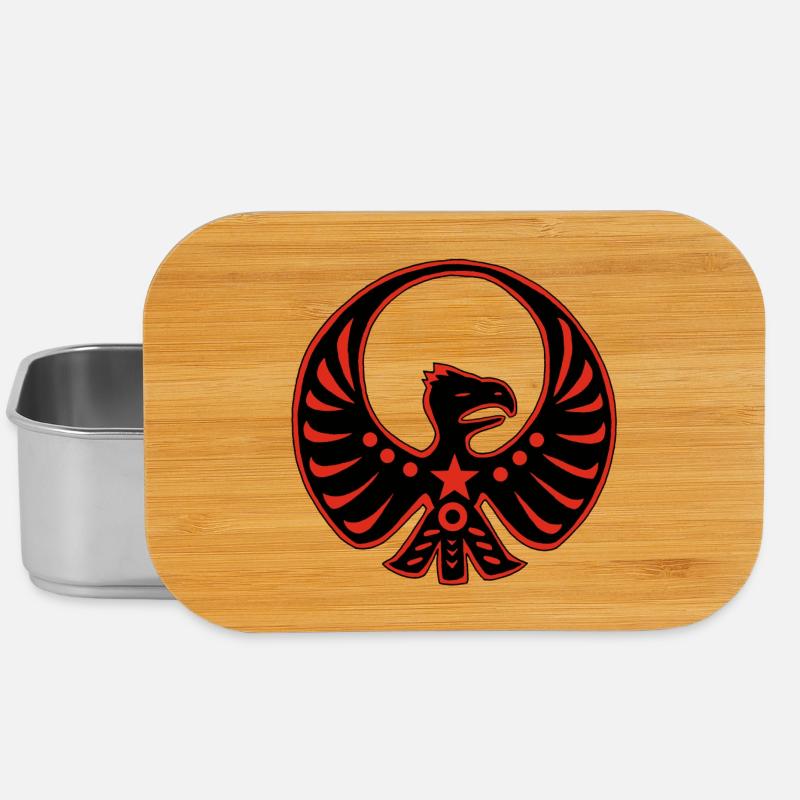 Protective totem eagle - Lunch Box - silver