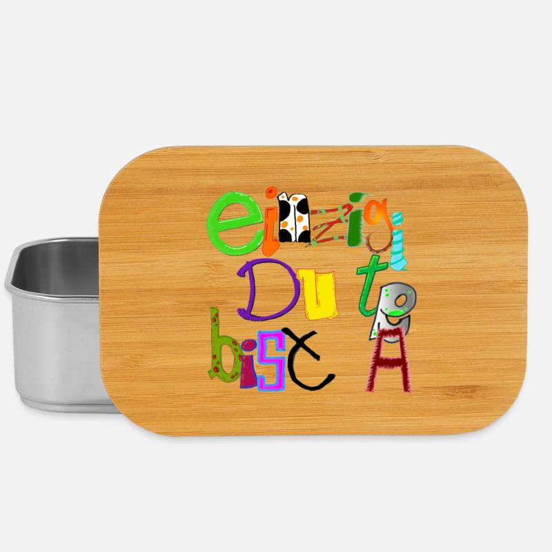Einzigartig du bist - Lunch Box - Silber