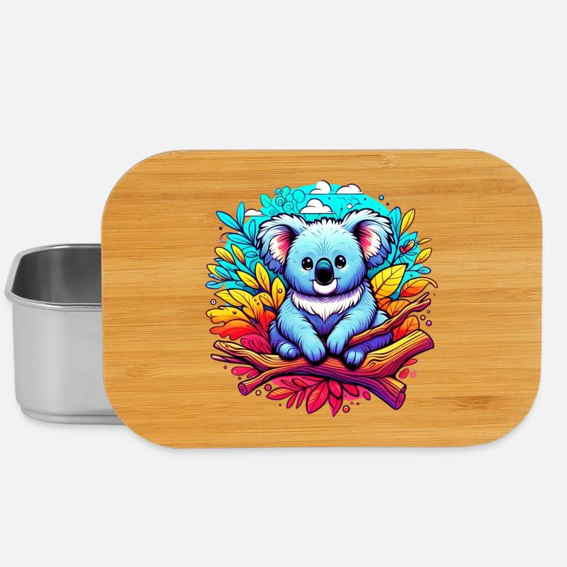 Koala - Lunch Box - Silber