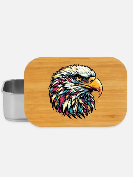 Adler - Lunch Box - Silber