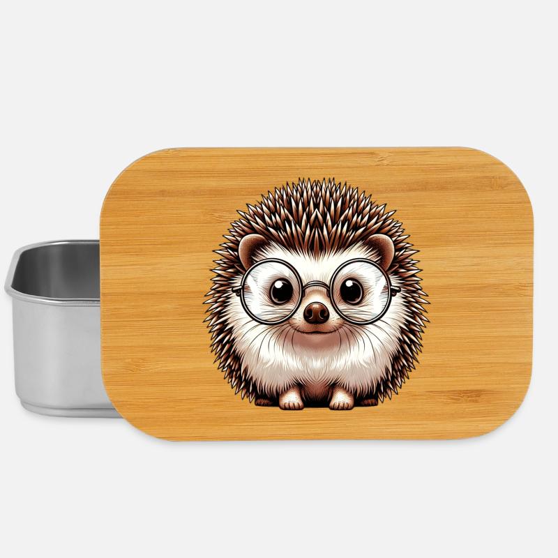Igel - Lunch Box - Silber