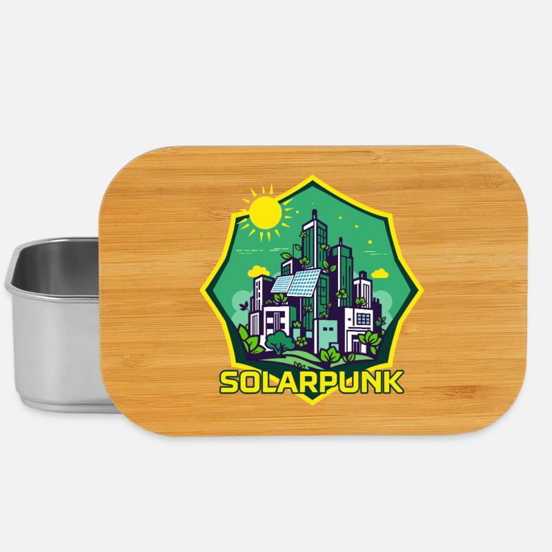 Solarpunk - Lunch Box - Silber