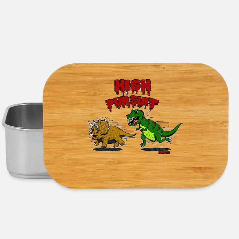 Dessin animé Dinos - Boîte à goûter - argent