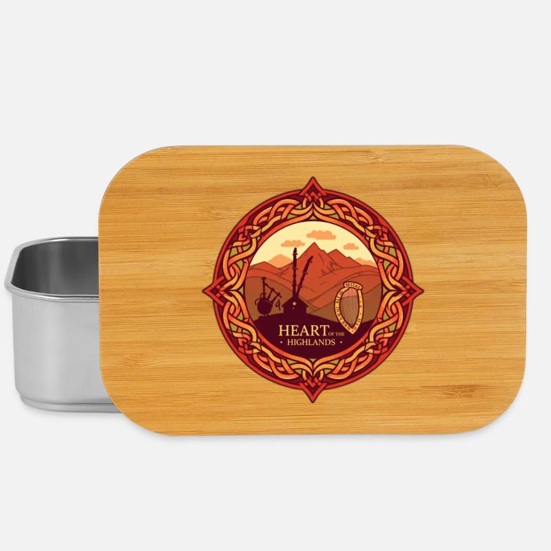 Schottland - Lunch Box - Silber