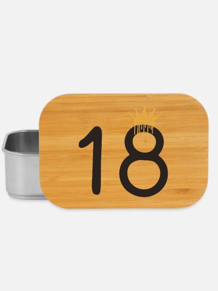 18 - Lunch Box - Silber