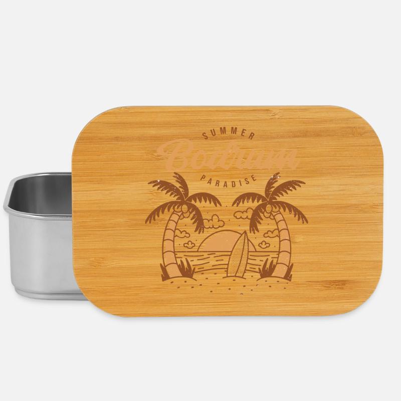 Turkish Style Design – Summer Paradise Bodrum - Lunch Box - silver