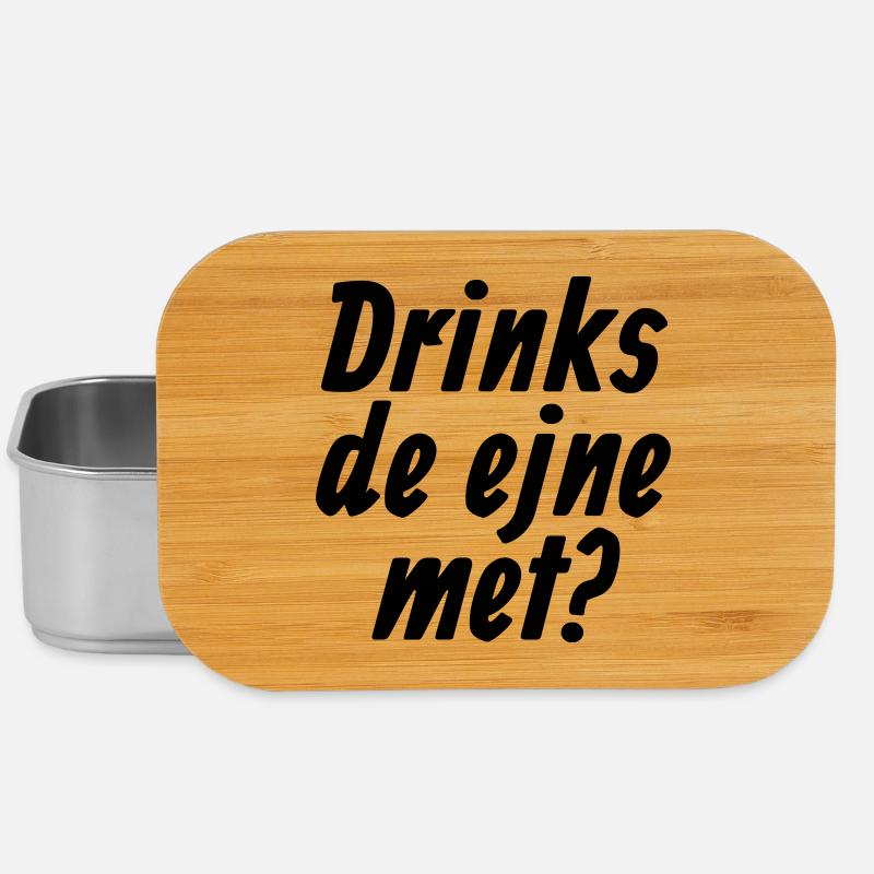 Drinks de ejne met - Et Kölsche Jrundjesetz §10 - Lunch Box - Silber