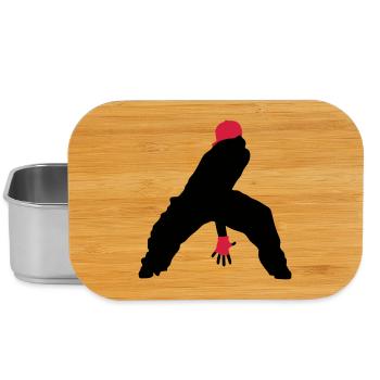 breakdance - Boîte à goûter - argent - Devant