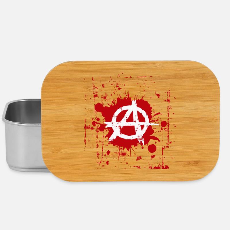 anarchy - Lunch Box - silver