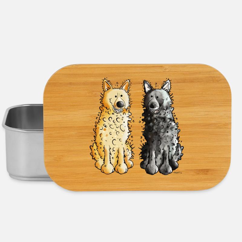 Mudi Team - Lunch Box - Silber
