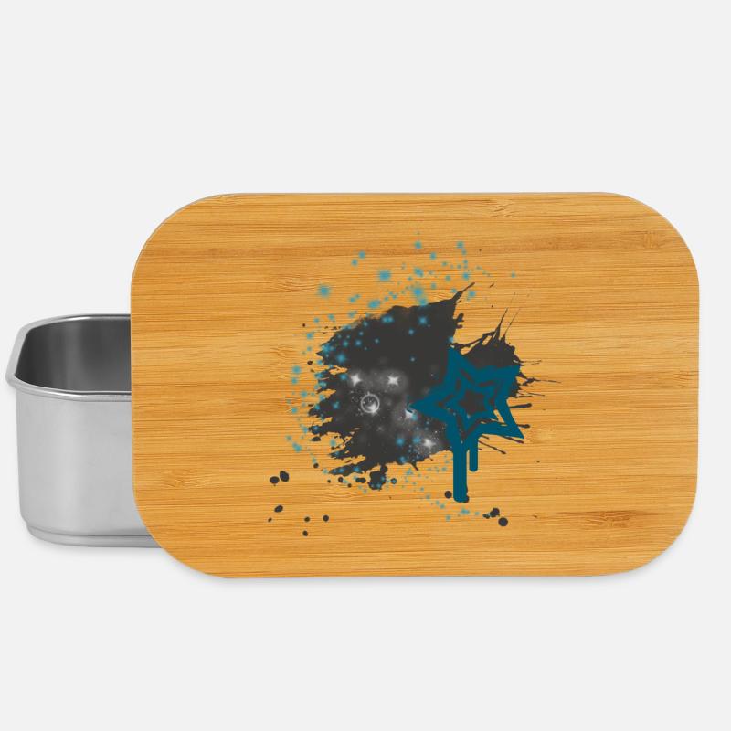 Star - Lunch Box - Silber