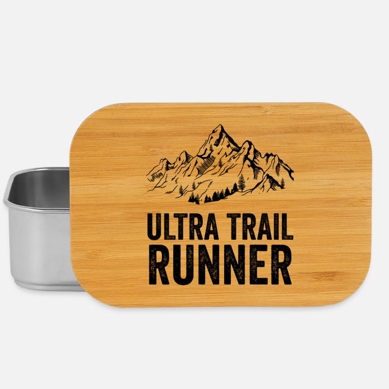Coureur d’ultra trail - Boîte à goûter - argent