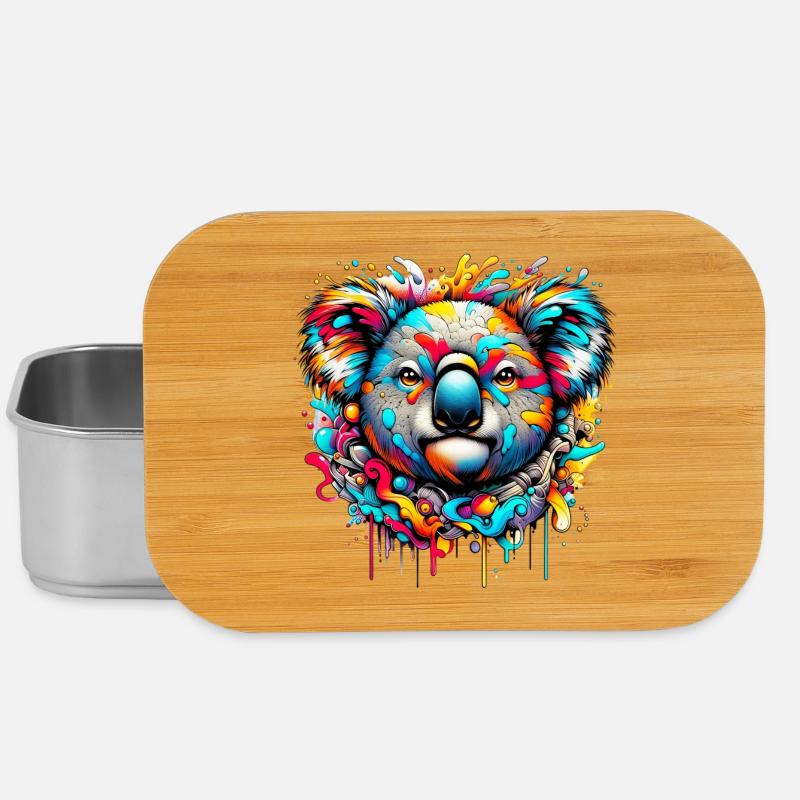Koala - Lunch Box - Silber