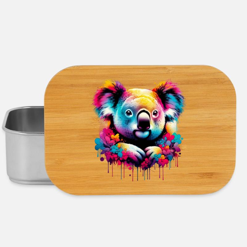 Koala - Lunch Box - Silber