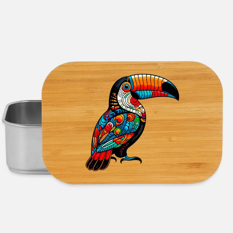 Tukan - Lunch Box - Silber