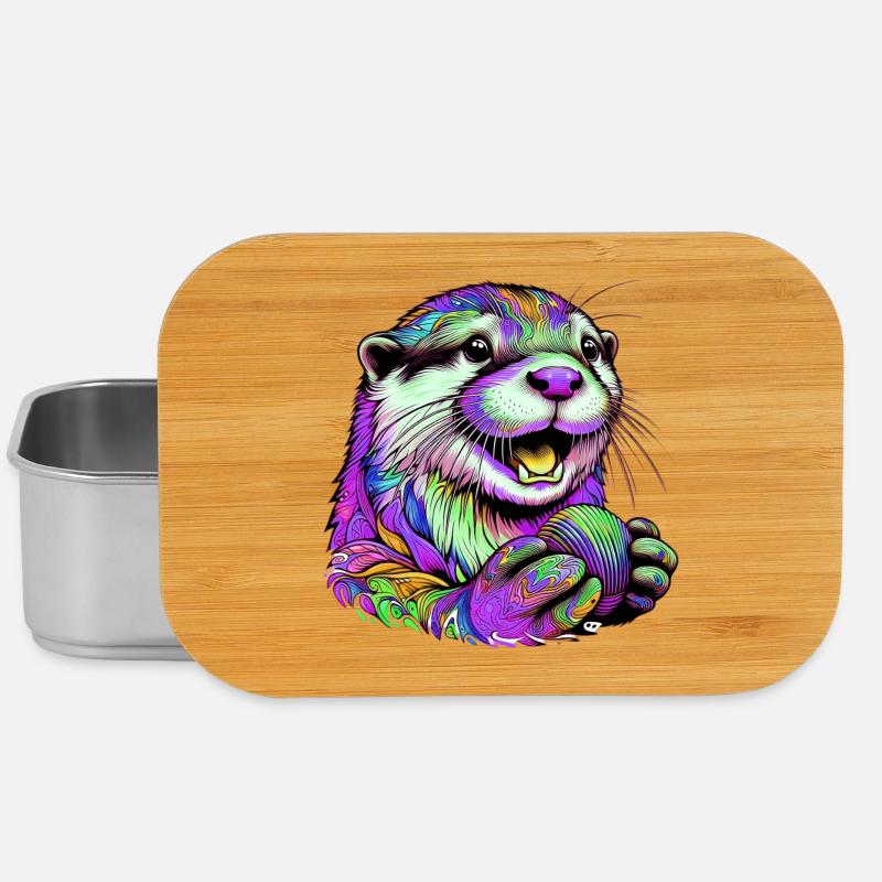 Otter - Lunch Box - Silber