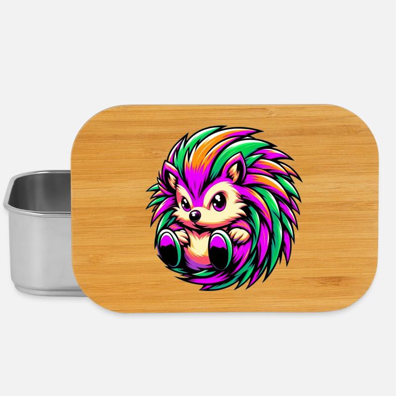 Igel - Lunch Box - Silber