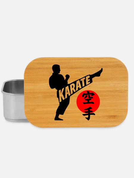 Karate - Lunch Box - Silber