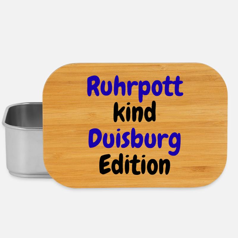 Ruhrpott Kind - Édition Duisbourg - Boîte à goûter - argent