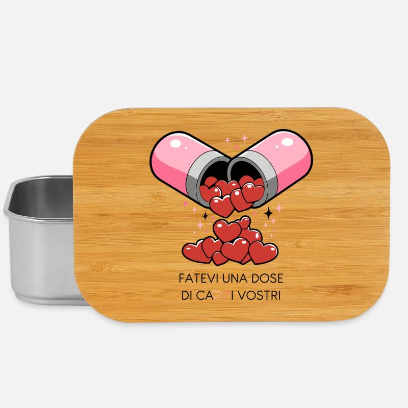 love pill - Lunch Box - silver