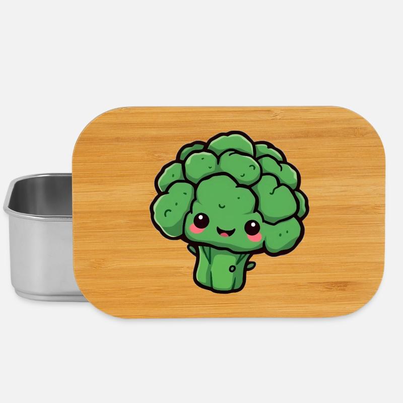 Brocoli - Boîte à goûter - argent