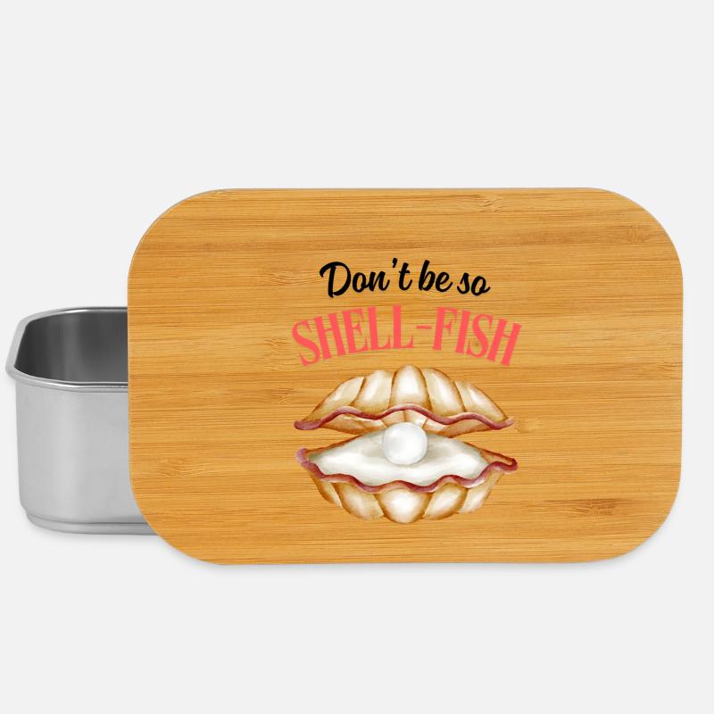 Muschelperle - Lunch Box - Silber