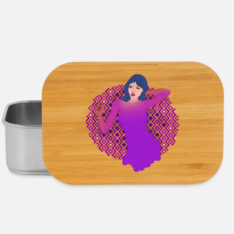 Dance - Lunch Box - silver