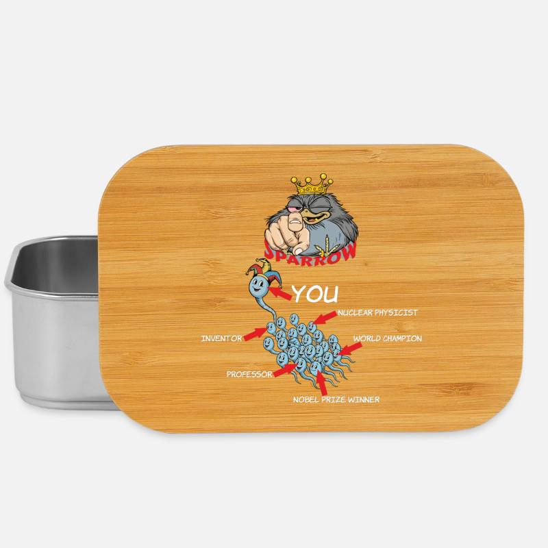 Clown - Lunch Box - Silber