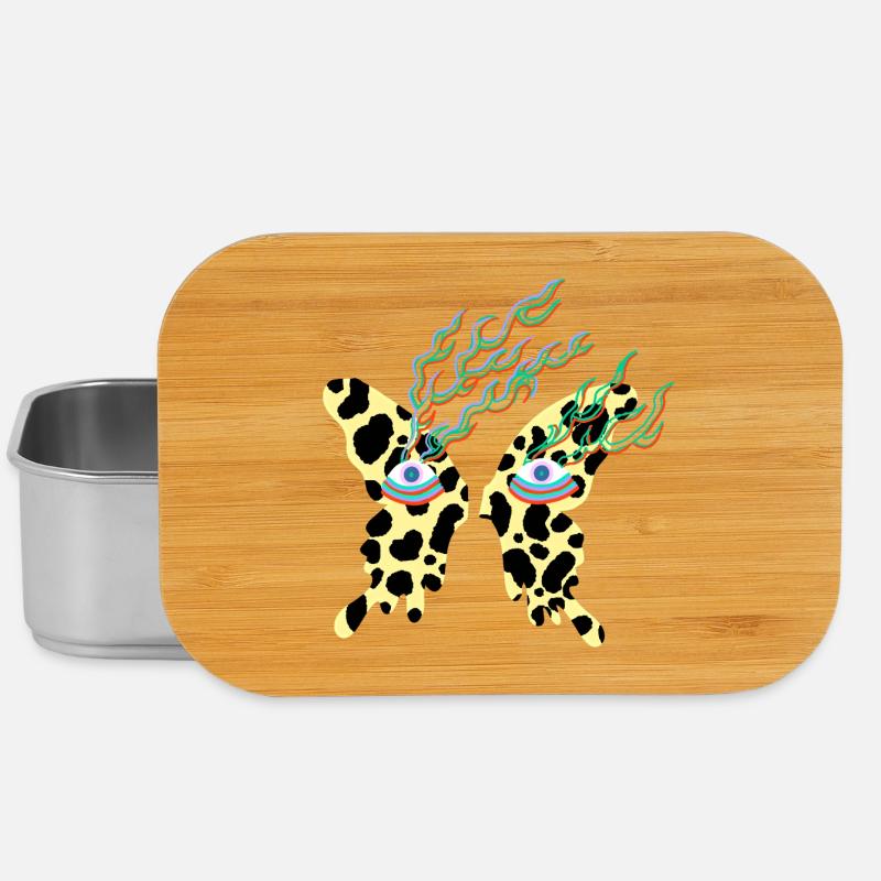 butterfly_with_eyes - Boîte à goûter - argent
